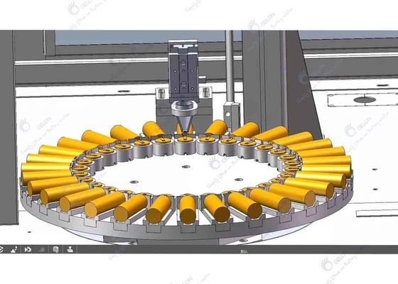 Zgrzewarka do baterii cylindrycznej Zgrzewarka do baterii litowych Zakładka do ogniw cylindrycznych Spawarka laserowa