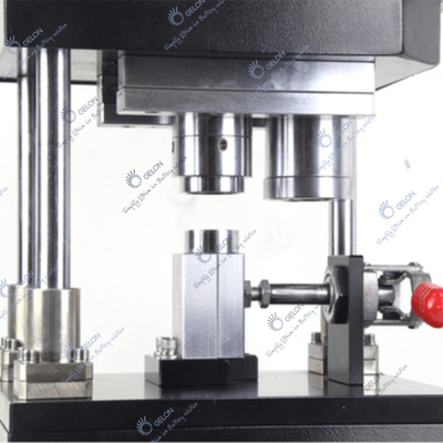 Gelon Pneumatic Cylinder Cell Crimping Cap Machine Sealer Sprzęt do produkcji baterii