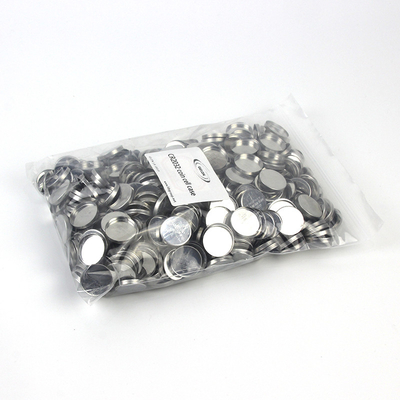 Materiał baterii Bateria monetowa Badania SS304 SS316 CR2032 2016 2025 Obudowa na monety