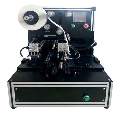 Półautomatyczna maszyna do układania w stos do montażu ogniw w torebce w laboratorium baterii litowych 200 mm 250 mm 300 mm Szerokość elektrody
